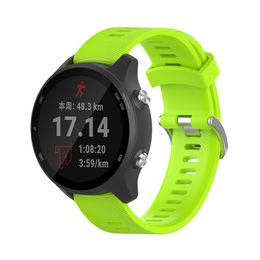 Sangle de montres de remplacement de silicone doux pour Garmin Forerunner 245m 245 Bracelet Smart Watch Bracelet ACCESSOIRES DES ACCESSORIES