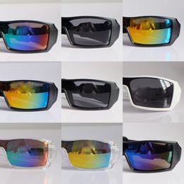 Sportzonnebril voor heren Grote fietsbril met spiegellenzen UV400 9 kleuren merktinten