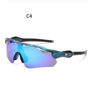 Lunettes de soleil de sport polarisantes pour hommes et femmes, verres polarisés de cyclisme, verres miroir TAC, demi-monture, lunettes de conduite