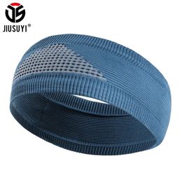 Sport Zweetband Antislip Absorberend Zweethoofdband Fietsen Trainen Fitness Yoga Atletisch Hardlopen Haarband Heren Dames Hoofddeksels 240322