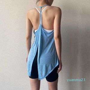Sport Tank Top Cover Up Mouwloze Opknoping Riem Dunne Cover Bottom Sexy Mooie Rug Snel Gedroogde Pilates Yoga Pak voor Vrouwen