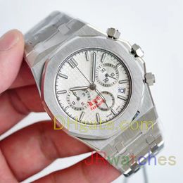 Montre de luxe pour hommes, chronométrage sportif, 41mm, qualité aa, mouvement à Quartz, boucle pliante, verre saphir 904L, étanche, classique, Montre de Luxe, ST 2633