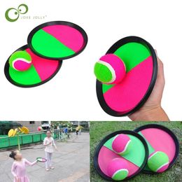 Jouets de sport 1 ensemble enfants ventouse balle collante jouet en plein air attraper jeu ensemble lancer et Parent enfant interactif 231017