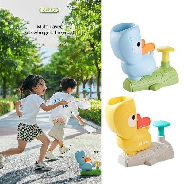 Jouets de sport Air Rocket Launcher Jouet Enfants Disque Volant En Plein Air Soaring Rocket Disque Volant Soucoupe Volante Pied Lanceur Enfant Saut Sport Jeux Jouet 230803