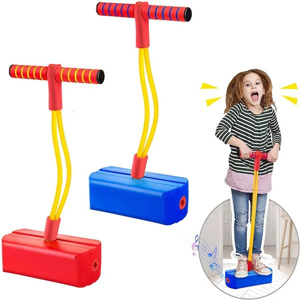 Jouets de sport cadeaux pour 3 vieux garçons filles mousse Pogo Jumper enfants en plein air autistique amusant présente l'autisme 231017