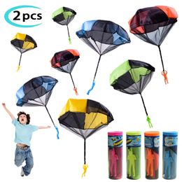 Jouets de sport, Parachute de soldat à lancer à la main, jeux d'intérieur et d'extérieur pour enfants, Mini jouet éducatif amusant, cadeaux pour garçon 231017