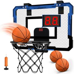 Juguetes deportivos Bolas de baloncesto para niños para niñas para niñas Tipo de pared de 3 años. Lanzamiento de aro plegable Juegos de interior al aire libre 231219