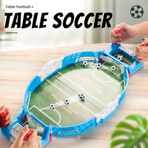 Sports Toys Table Soccer Mini Football Board Game Kit Toys For Kids Adult Sport Outdoor Portable Tabletop Games Play Educational Toys Gift 230311