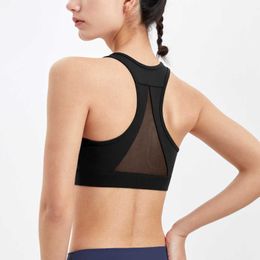 Ropa interior deportiva Trajes de yoga femeninos Chaleco Top Tanques de mujer Camis Reunión Fitness de gama alta correr sujetador a prueba de golpes de alta intensidad