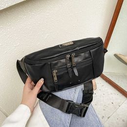 Cintura esportiva para homens e mulheres casais campus bolsa de ombro para lazer viagem de saída diagonal straddle saco 231015