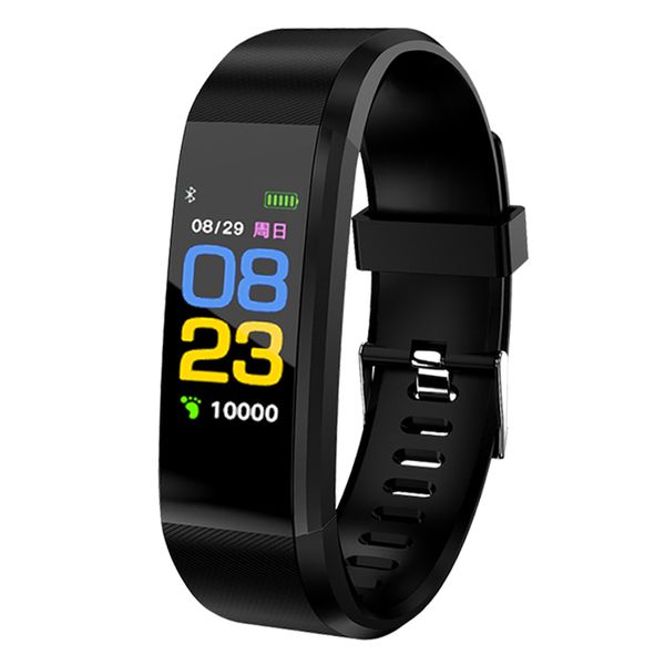 Reloj deportivo de pulsera de Ms con pantalla a Color, reloj de pulsera resistente al agua para hombres y mujeres, podómetro de presión arterial, pulsera Fitnes, reloj para niños