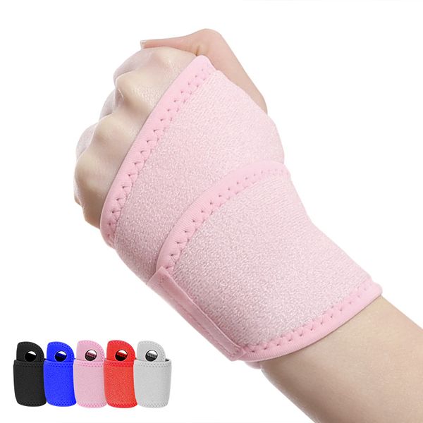 Bracelet de sport sport fitness poignet enveloppé avec protection contre les entorses de gaine de tendon bandage de poignet sous pression réglable