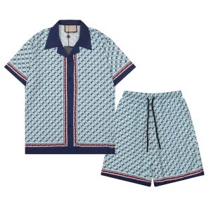 Sportswear set Designer herenhemd modieus bedrukt t-shirt +strand shorts set zomer luxe set outfits sportkleding m-3xl