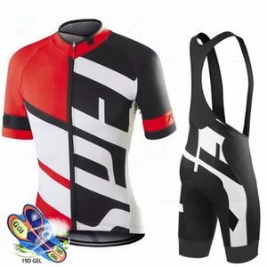 Sportsswear Team Cycling Jersey Set Vêtements d'été Vêtements de vélo Mtb Uniforme Maillot Ropa Ciclismo Men Bicycle Suit 240506