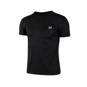 Sportswear Tshirt Men Imprimé de la chemise de gymnasie nette rapide