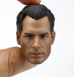 Tête de Clark Kent, rapport 1/6, forme de tête de Henry Cavill, adaptée à la figurine de 12 pouces, jouet de soldat, poupée sculptée, cadeau Soldier234l5305424