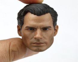 Spot 1 6 Ratio Clark Kent Head Henry Cavill Head Forme adaptée à 12 pouces Figure SoldioToy Carving Doll Gift Soldier234L6415708