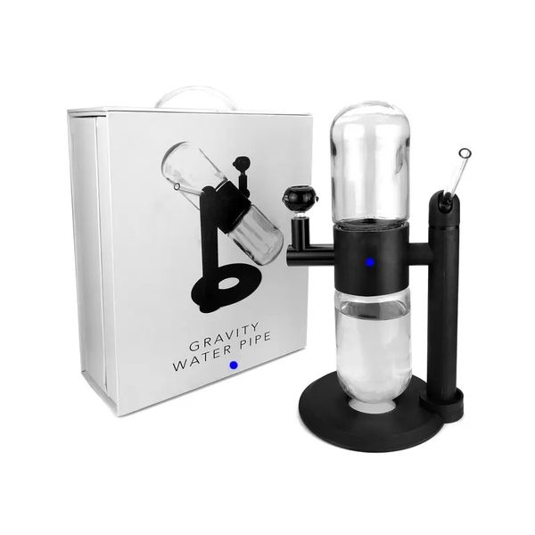 Productos puntuales Reciclador de energía Hookah Shisha Humo Bongs de vidrio Tubería de agua Vaporizador de hierba seca Accesorio para fumar tabaco