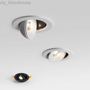 Spot Led Downlight Recessed Ceiling Lamp 7W12W18W20W Dimmable white black Indoor Led Spot Light 360 Adjustable For Living Room HKD230825