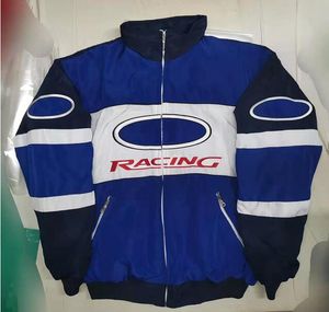 Spot nouvelle veste de course F1 broderie complète LOGO équipe coton rembourré veste 2390