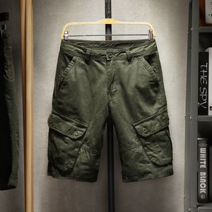 Spot Shorts salopette mode été japonais pantalons décontractés pour hommes marque couleur unie sport hommes