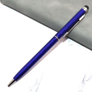 Spot gros tactile capacité stylo à bille ordinateur école étudiants cadeau stylo à bille en métal