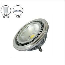 Spotlights 10W AR111 COB LED Spotlight G53 GU10 AR111 Spotlight blanc chaud blanc froid 3 ans Garantie AC85265V