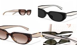 SPR14W Fashion Sunglasses Clombe Classic Double Wheel Couleur assortie Retro Plate Full Crame Mentes UV400 Lens Femelle Designer Sungl7786302
