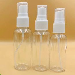 Sprayfles kleine gieter en transparant huisdier spuitflessen fijne mist cosmetica parfumbottling toner 10/15/20/30/50/50/60/80 / 100 ML
