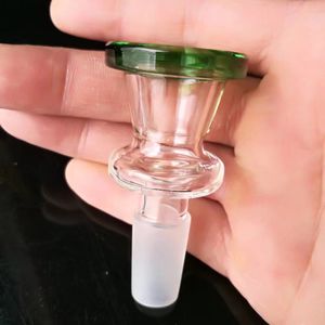 Dispositif d'interface de couleur de pulvérisation, bongs en verre en gros conduites d'eau d'huile conduites d'eau en verre plates-formes pétrolières fumer, livraison gratuite