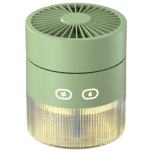 Ventilateur de pulvérisation usb petit mini ventilateur électrique de bureau portable dortoir charge climatisation humidification réfrigération magique