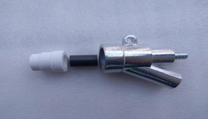 Spray Gun Air Sandblast Kit met een boorcarbide -mondzestvervanging voor Sand Blaster Cabinet6244529