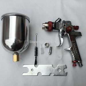 Spuitpistool HVLP Spray Gun Auto Feed Paint Spray Pistol Power Tools W-960 Spuitpistool met aluminium pot
