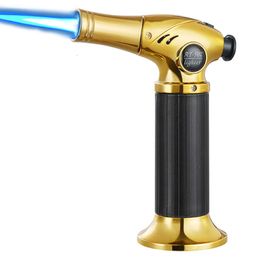 Spray Gun Outdoor BBQ Lichter Blue Flame Butane zonder gaslassen Torch Cigar Lighter