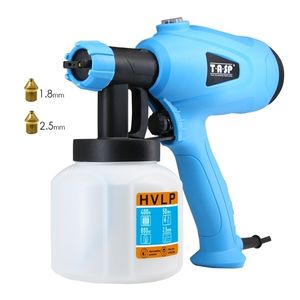 Spuitpistolen 400W Elektrisch pistool HVLP Paint ER Verstelbare stroomregeling Compressor Airbrush ing power tools eenvoudig schoon gebruik 221007