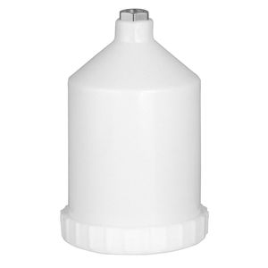 Spuitpistolen 600 ml Plastic verf Pot ER Cup Air Gravity Feed Fastmover Draadconnector voor pistoolgereedschap 221007