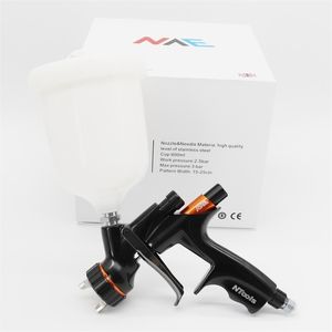 Spray Guns NVE 1.3mm Stainless Steel Nozzle Air /Water-Based Paint /Varnish er / /Air Tools 220928