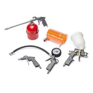 Spuitpistolen Pneumatisch gereedschapset luchtcompressor kit Garage 5 stks 221007