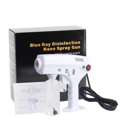 Máquina de pulverización para desinfectante pistola de pulverización nano mistio con rayo azul para desinfección alcohol 75 dhl fedEx rápido 3438350