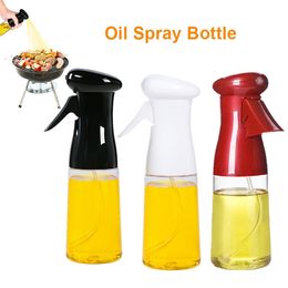 Sproeier koken 210 ml grote spray fles voedsel grade spritzer olijfolie voor luchtfriteuse keuken camping bbq 220727