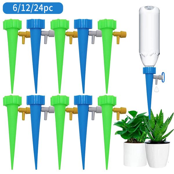 Pulverizadores 24126 Uds Kit de riego automático riego por goteo automático planta de interior dispositivo de riego automático herramienta de jardín de flores para el hogar 230721