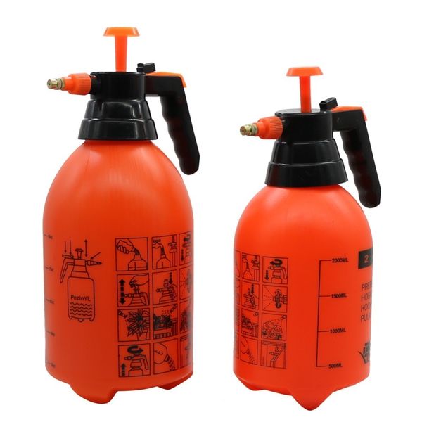 Pulverizadores 2L y 3L Pulverizador de presión manual Boquilla de latón Tipo de bomba para riego de jardín Herramientas y equipos de jardinería Boquilla de niebla 1 pieza 230404