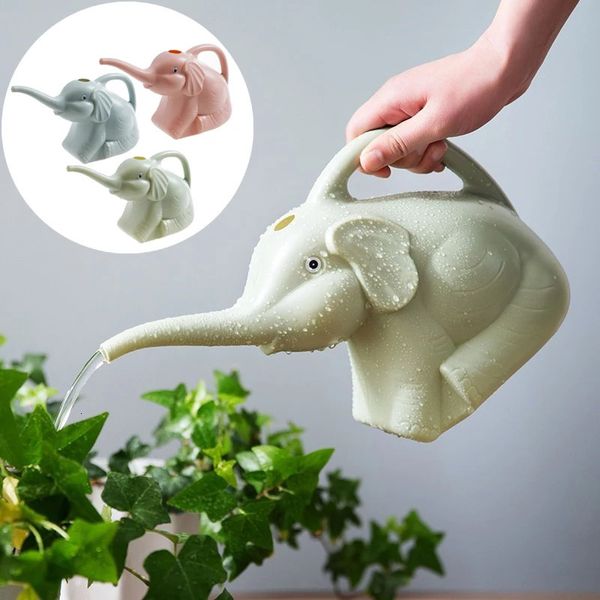 Pulvérisateurs 2L en plastique éléphant arrosoir plantes de jardin pression pulvérisation bouilloire d'eau cour pelouse irriguer dessin animé outils d'arrosage 231122