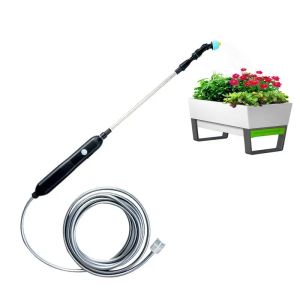 Sproeiers Batterij-aangedreven sproeier Wand Hogedruk elektrische watersproeier Huishoudelijke oplaadbare tuinsproeier voor het besproeien van bloemen