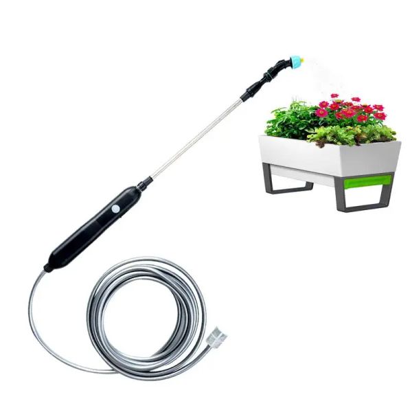 Pulverizadores Pulverizador con batería Varita Pulverizador de agua eléctrico de alta presión Pulverizador de jardín recargable para el hogar para regar flores