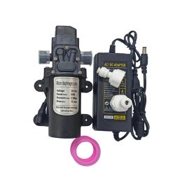 Pulvérisateurs DC 12V pompe de brumisation haute pression 160PSI pompe à eau à membrane Booster avec alimentation