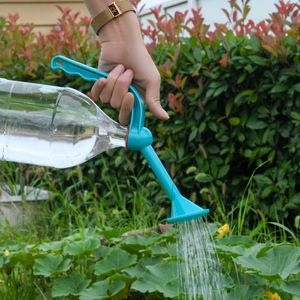 Pulvérisateurs Jardinage Arrosage des plantes Pulvérisateur d'eau à double usage portable Bouteille d'eau Peut Top Abreuvoirs Douche Semis Irrigation 230603