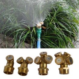 Sproeiers misting mondstuk verstelbare slangconnector messing verstuiver spray fitting vernevelaar water sproeiers koppen tuin irrigatio p230310