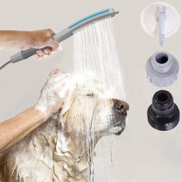 Pulvérisateurs de douche animale Pulporment accessoire de douche pour chiens accessoires de douche pour chiens Brosse de douche pour le nettoyage de chien rapide et facile à la maison