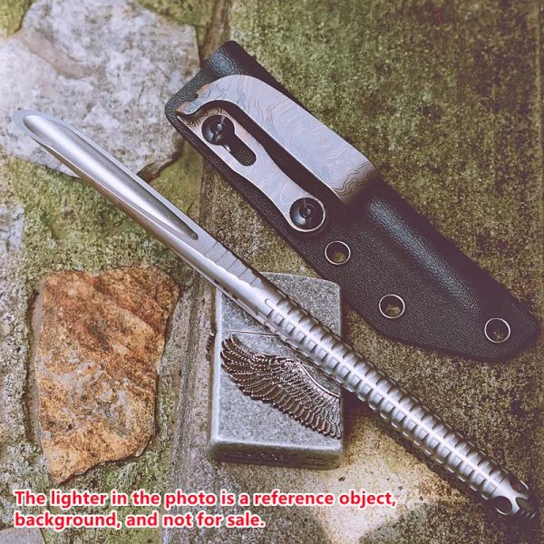 Pulvérisateurs TC4 Titanium ALLIAG CHOCKBAR EDC Tools Thunderweave Handle Hand Outdoor Camping Gear Multifinection Tools Breaker Break